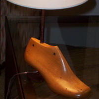 Lamp form a shoe